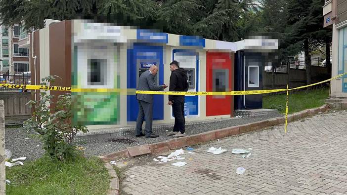 Samsun’da şok olay: ATM’den para çekerken kurşunlandı