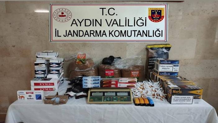 Jandarma'dan kaçakçılık operasyonu: 55 bin adet bandrolsüz sigara ele geçirildi