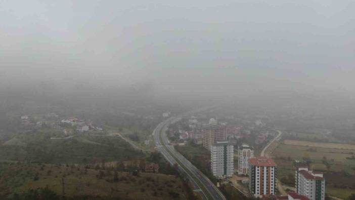 Kastamonu’da yoğun sis etkili oldu