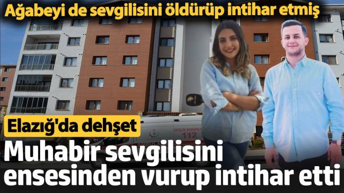 Elazığ'da dehşet: Sevgilisi muhabir Sevda Demirelli'yi ağır yaralayıp intihar etti