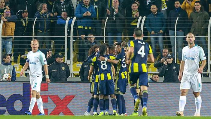 Fenerbahçe, Zenit ile karşı karşıya geliyor