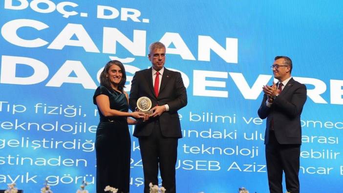 2024 TÜSEB Aziz Sancar Bilim Ödülü'nün sahibi  Doç. Dr. Canan Dağdeviren’in oldu