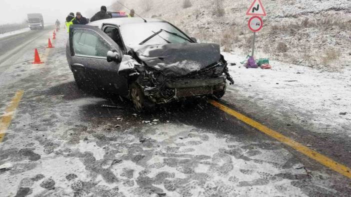 Ardahan’da kar ve sis nedeniyle kaza: 8 yaralı