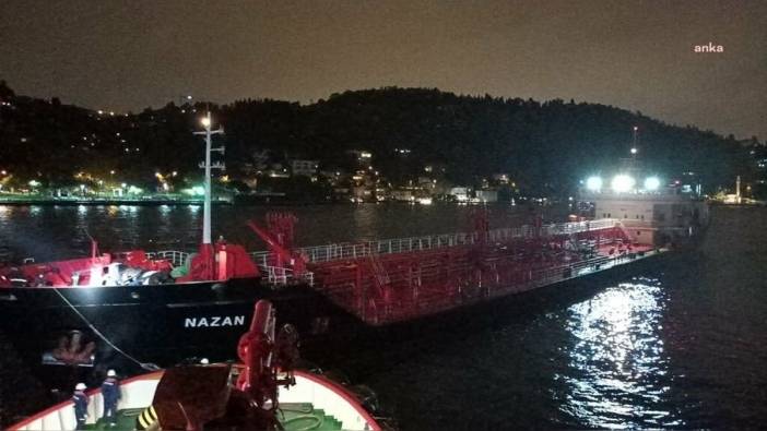 İstanbul Boğazı'nda tanker arızası trafiği durdurdu