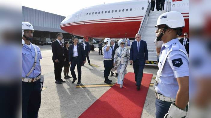 Erdoğan G20 Zirvesi İçin Brezilya'da