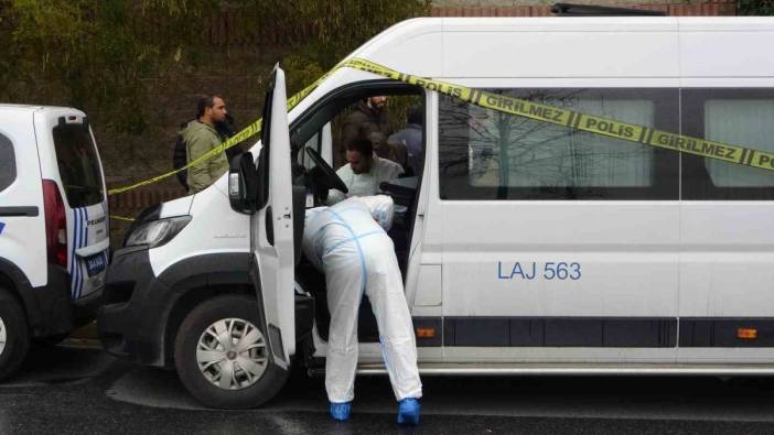 İstanbul'da okul servisinde dehşet: Sevgilisini öldürüp kendi kafasına sıktı