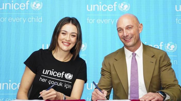 UNICEF, Zehra Güneş ile anlaşma imzaladı