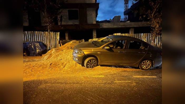 Beylikdüzü'nde inşaat kumu kazaya sebep oldu