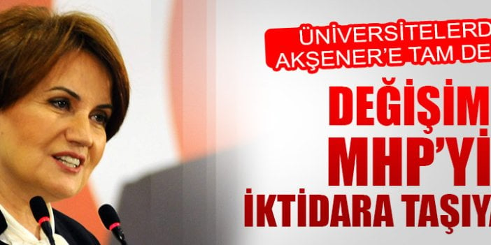 Akşener Akademisyenlerle Buluştu