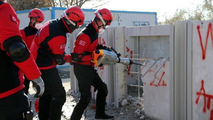 Tekirdağ'da 500 personelle deprem tatbikatı yapıldı