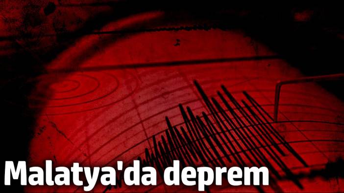 Malatya'da deprem (19 Kasım 2024)