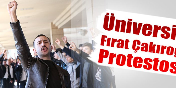 Ege Üniversitesi'nde Fırat Protestosu