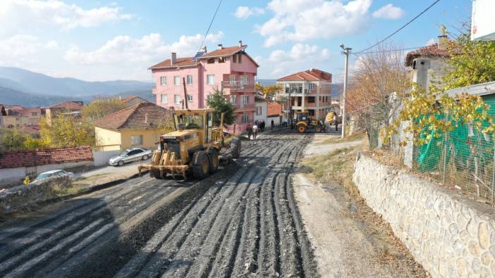 Bursa'da asfalt çalışmaları başladı