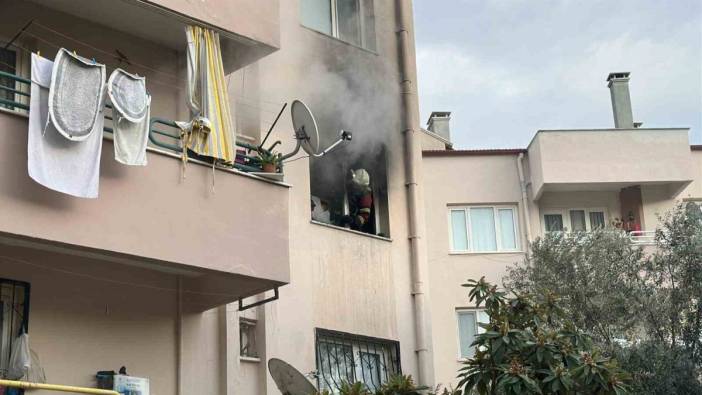 Aydın'da elektrikli battaniye yangın çıkarttı