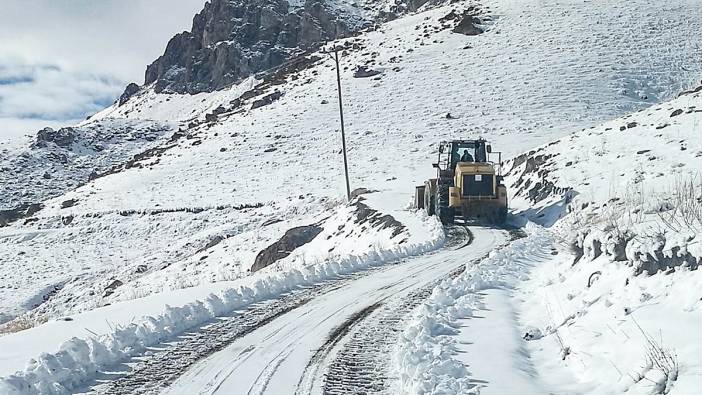 Van’da kar temizleme çalışması aralıksız devam ediyor