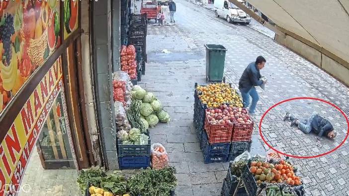 Diyarbakır’da caddede ortasında kalp krizi geçirdi