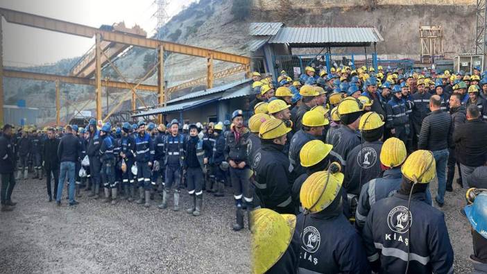 Çayırhan Maden Ocağı'nda 500 madencinin eylemi üçüncü gününe girdi