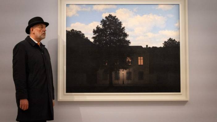 René Magritte tablosu rekor fiyata satıldı