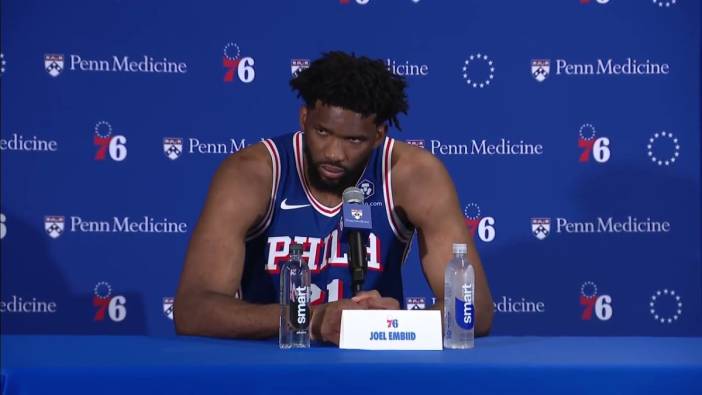 Joel Embiid takım içindeki 'köstebeğe' verdi veriştirdi