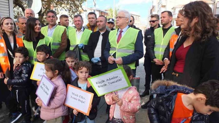 Balıkesir’de yere çöp atanlara ceza