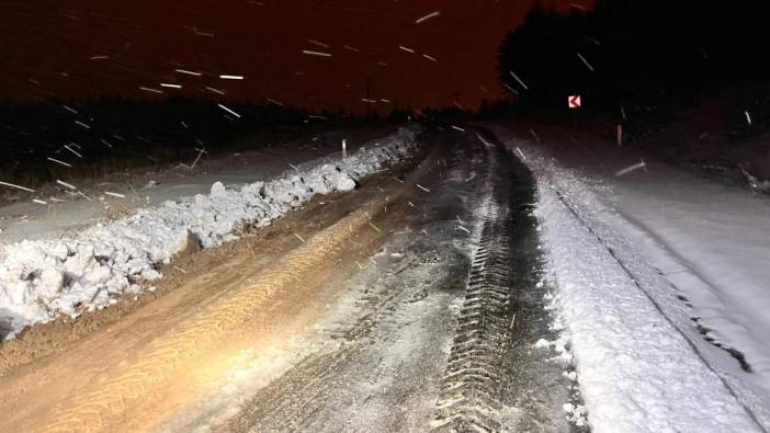 Konya’da kar ve  tipi ulaşımı olumsuz etkiliyor!