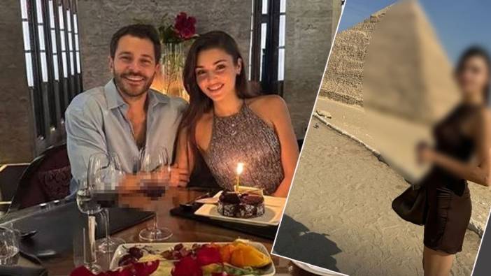 Hakan Sabancı'dan Hande Erçel'e romantik kutlama! Aşk pozlarına beğeni yağdı