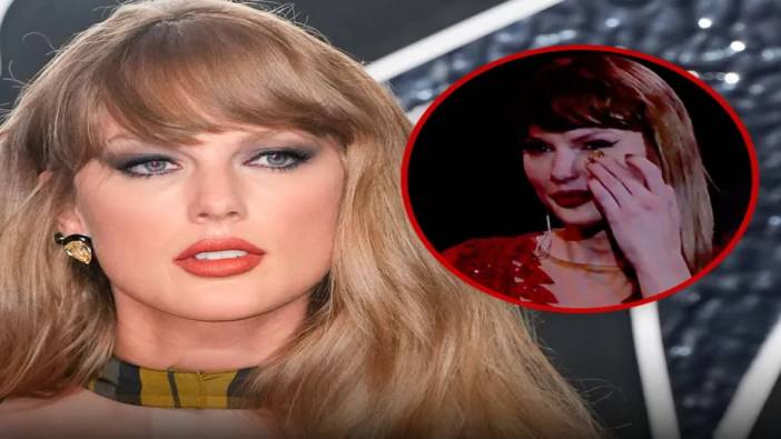 Taylor Swift gözyaşlarını tutamadı