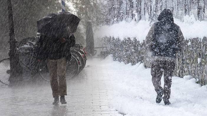 Meteoroloji illere göre hava durum raporunu paylaştı: Çok kuvvetli sağanak ve yoğun kar yağışı uyarısı (25 Kasım 2024)