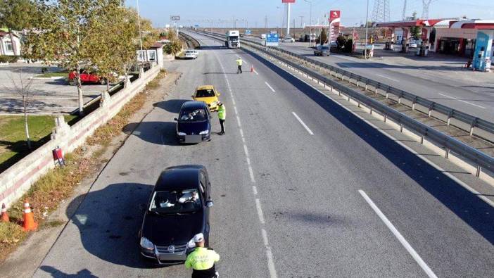 Kırklareli’nde 22 araç trafikten men edildi