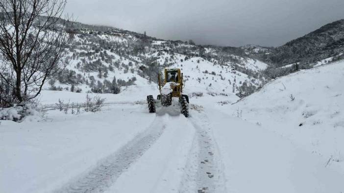 Karabük’te 182 köy yolu kar nedeniyle ulaşıma kapandı