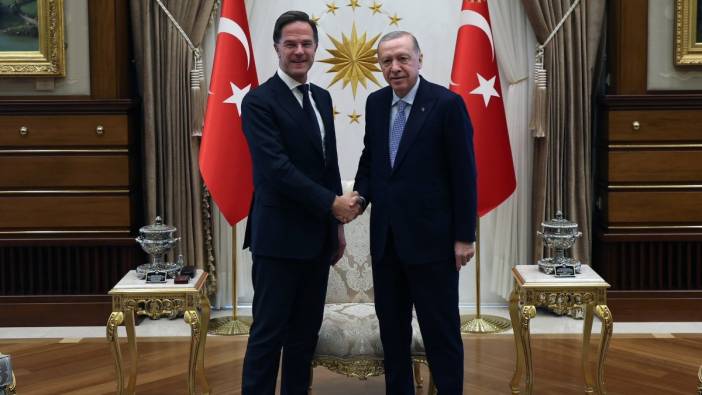 Cumhurbaşkanı Erdoğan NATO Genel Sekreteri Rutte'yi kabul etti