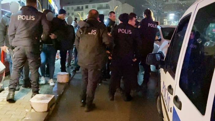 Aksaray polisini alarm geçirdiler: 4 kişi gözaltına alındı