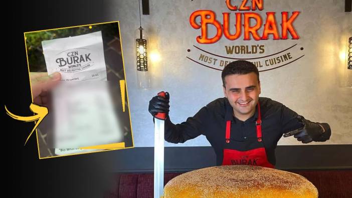 CZN Burak'ın restoranının adisyonu ortaya çıktı!  Fiyatlar tartışma yarattı