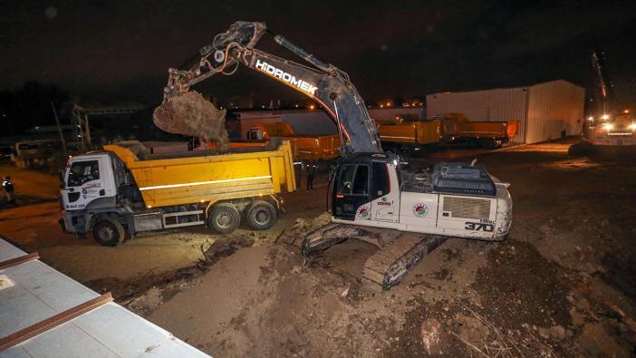 Antalya Düden Çayı kenarındaki dolgular kaldırıldı