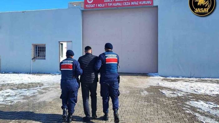 Kesinleşmiş cezası bulunan şahıs Yozgat’ta yakalandı