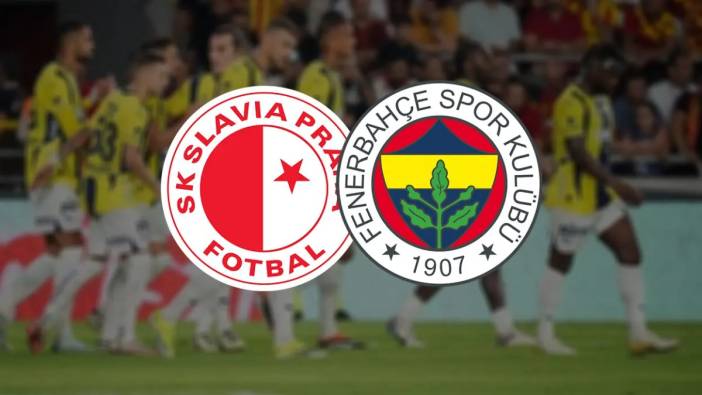 Slavia Prag Fenerbahçe maçı ilk 11'ler belli oldu