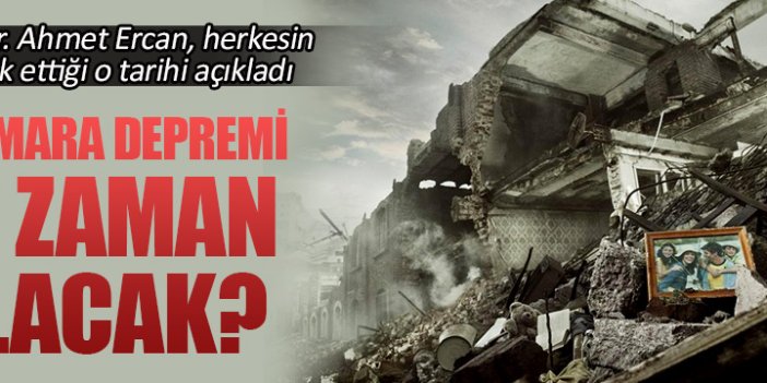 Marmara’da beklenen deprem ne zaman olacak?
