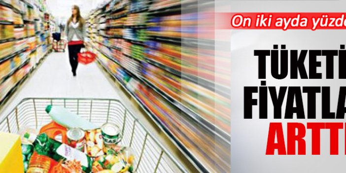 Tüketici fiyatları on iki ayda yüzde 7,97 arttı