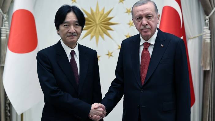 Cumhurbaşkanı Erdoğan, Japonya Veliaht Prensi Fumihito’yu kabul etti