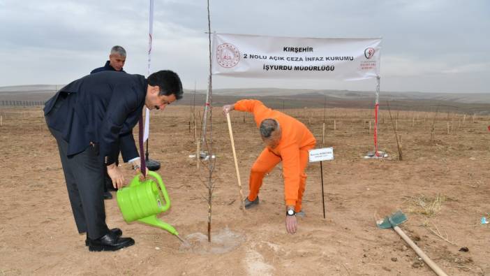 Kırşehir'de ceza infaz kurumunda iş atölyeleri açılışı yapıldı