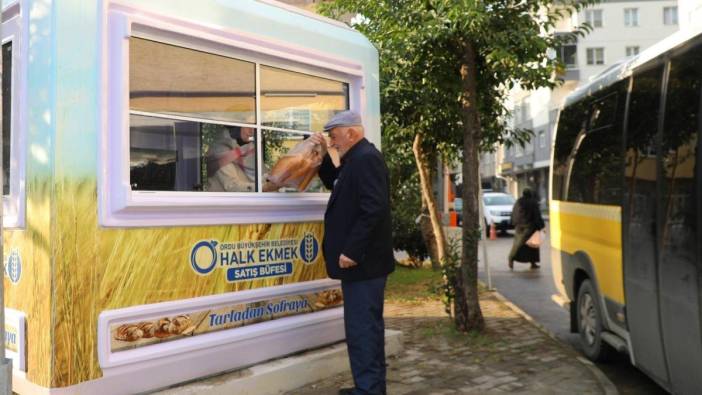 Ordu’da halk ekmek satışları başladı! Fiyatı belli oldu