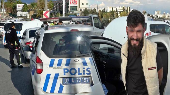 Savunması pes dedirtti! Polis lastiklere ateş açarak durdurdu