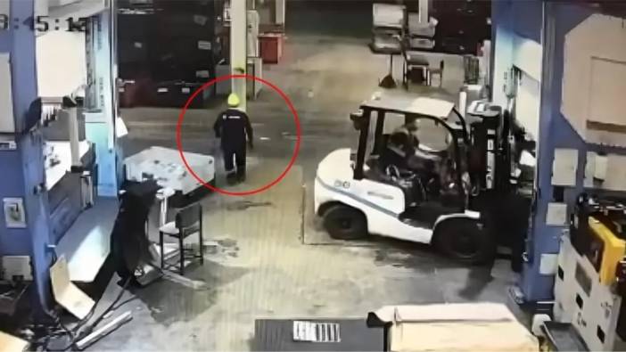 3 ay önce baba olmuştu! Fabrikada forklift ile demir dolap arasına sıkışan işçi öldü