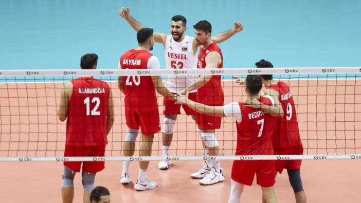 A Milli Erkek Voleybol Takımı’nın rakipleri belli oldu