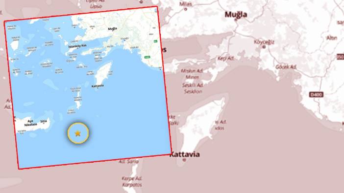 Datça'da deprem (11 Aralık 2024)