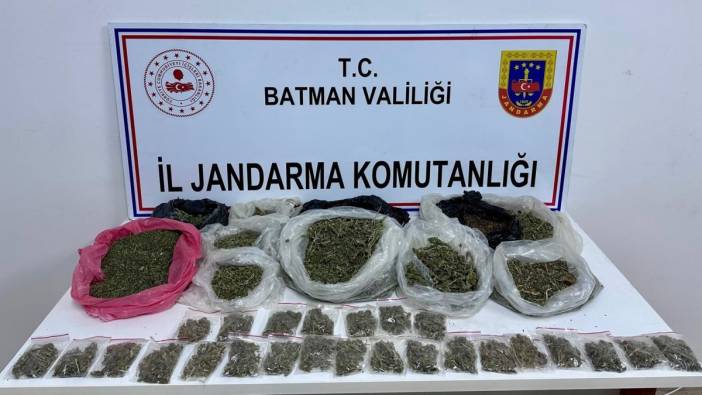 Batman’da uyuşturucu operasyonu