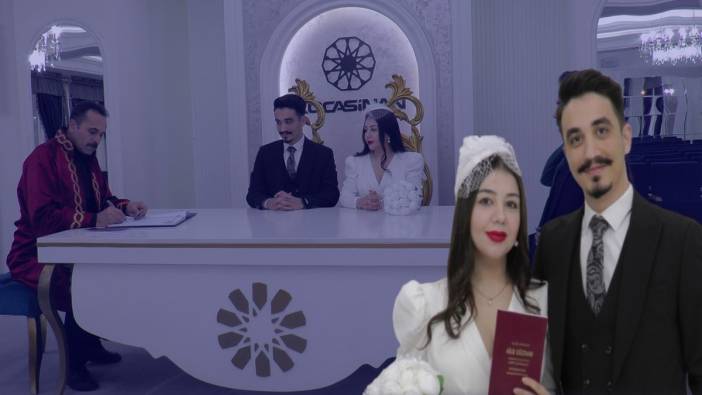 Nikah salonlarında 12.12.2024 yoğunluğu