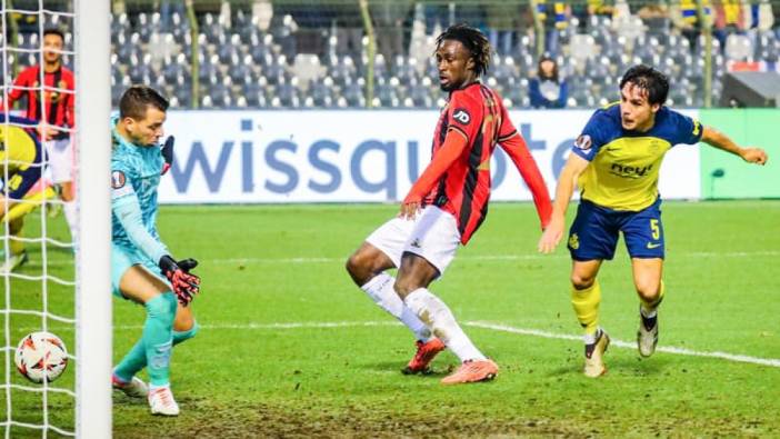 Nice son dakika golüyle Saint-Gilloise'ye 2-1 mağlup oldu