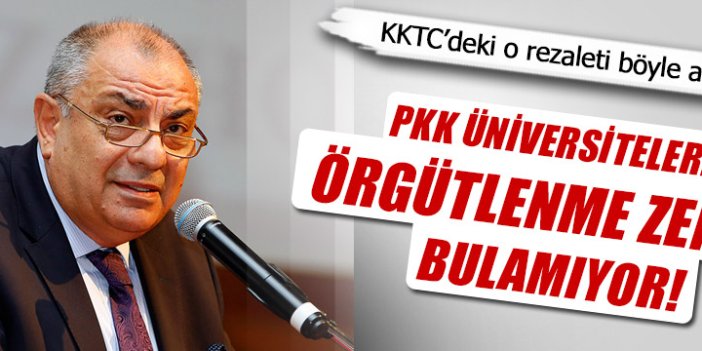 Türkeş'ten KKTC'deki PKK yapılanması hakkında açıklama