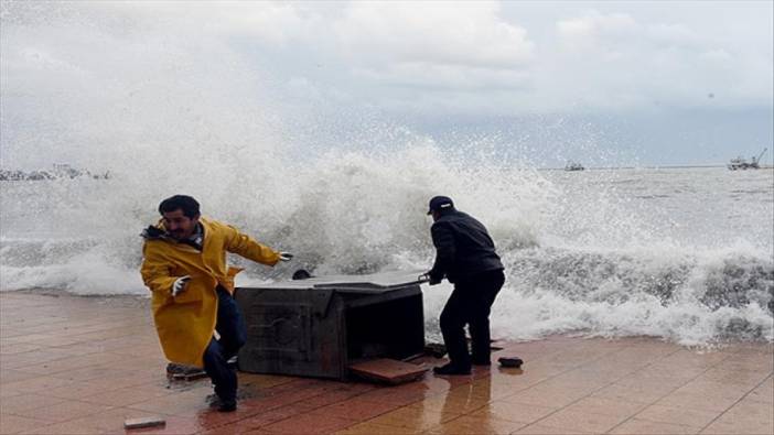 Meteorolojiden 5 il için fırtına uyarısı